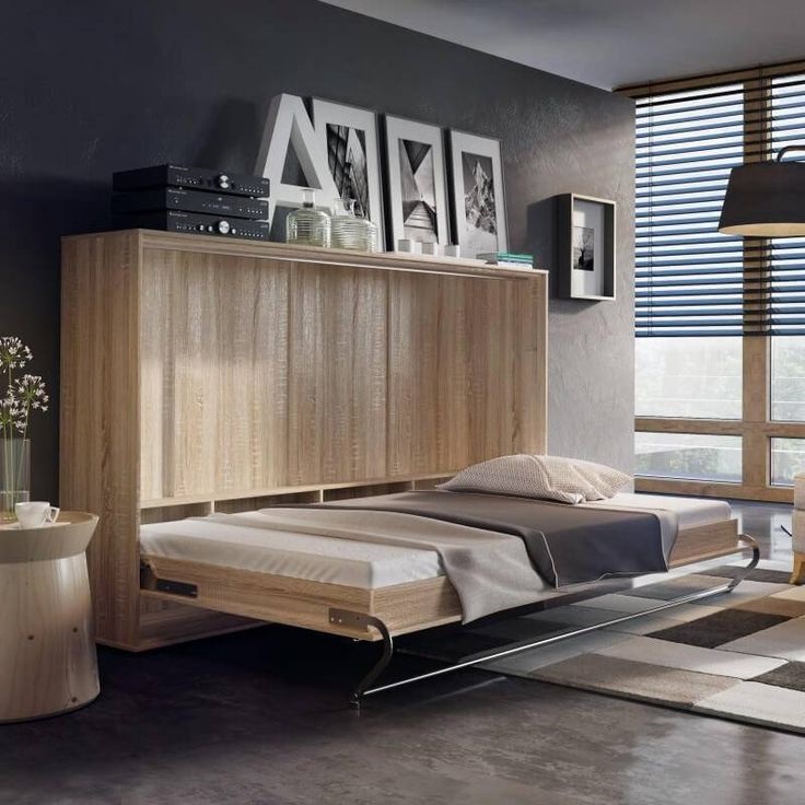 Chambre sur mesure Bois et Couleurs