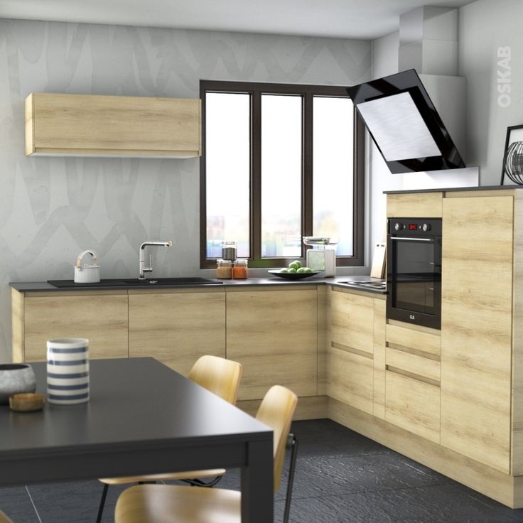 Cuisine équipée Bois et Couleurs